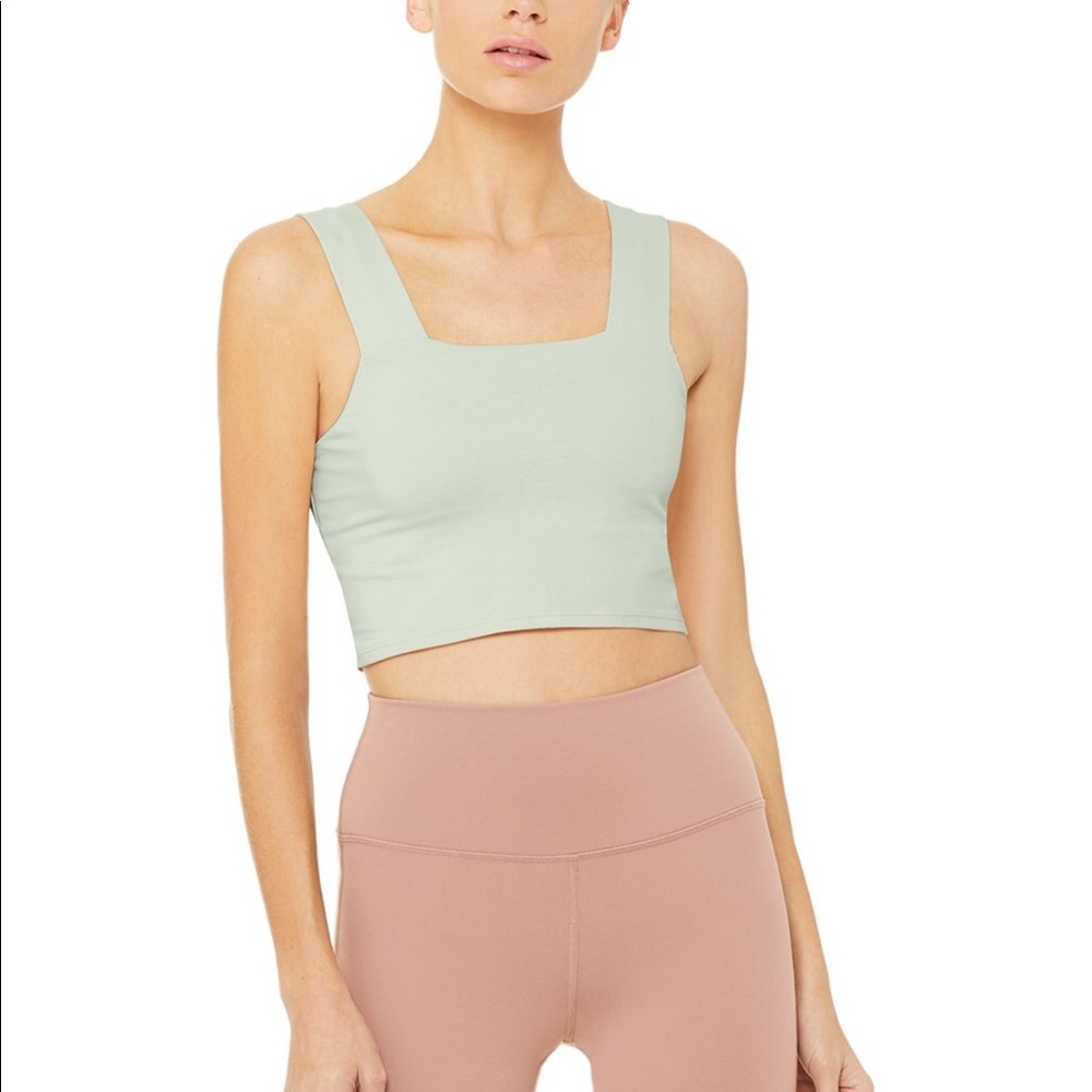 Alo bind fitted bra tank